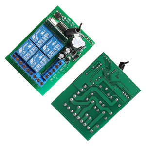 315/433MHZ DC12V/24 voltaggio quattro canali Wireless Controller trasmettitore e ricevitore - Product Image 3
