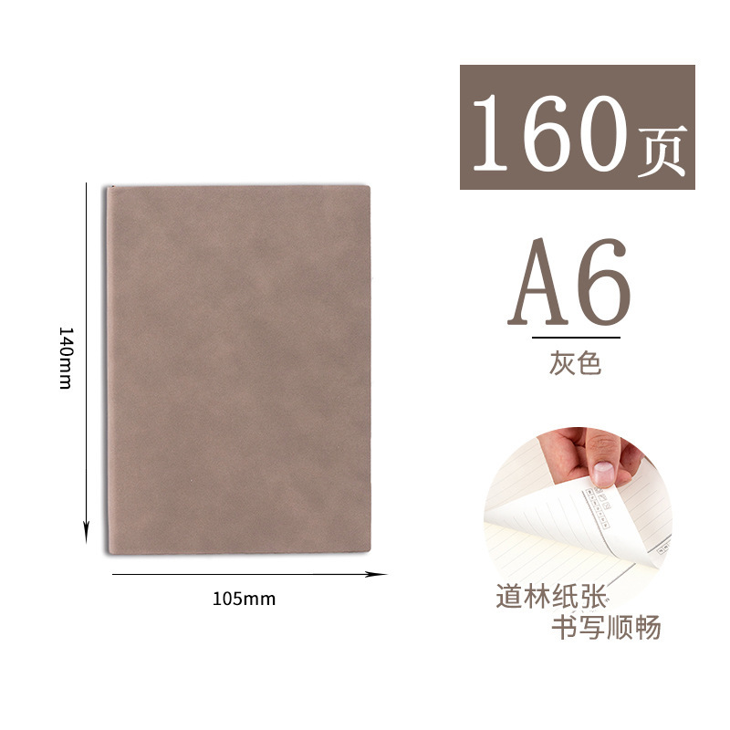 A6-grigio 160 pagine