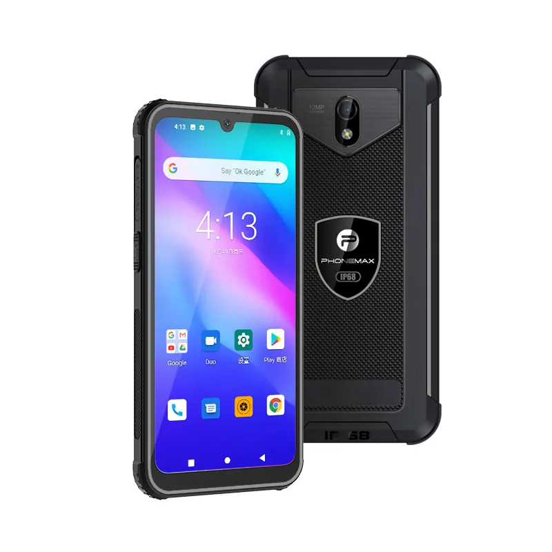 Original Phonemax M1s pro Global Desbloquear Celular 3G 4G Smartphone 6.088 "Hd + Display Barato Tela Grande Rugged Telemóveis