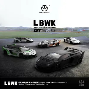 TimeMicro <span class=keywords><strong>1</strong></span>:64 Lam borghini LP <span class=keywords><strong>700</strong></span> GTEVOメタルコレクタブルシミュレーションダイキャストカーアロイカーモデル