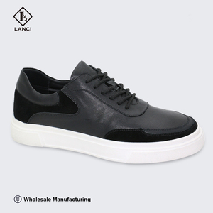 Özel erkek ayakkabısı lüks deri için <span class=keywords><strong>LANCI</strong></span> üreticisi erkek ayakkabıları aşınmaya dayanıklı ve nefes erkekler Sneakers