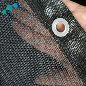 รั้วตาข่ายเพ้นท์บอลสีดำมี14ft เพิ่มความสูง20FT ด้วย grommets againt 6mm - Product Image 4