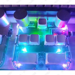 SDVX mini RGB gaming controller arcade console mini tastiera per joystick musica rhythm games controller - Product Image 2