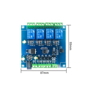 Taidacent 4 Way <strong>Modbus</strong>-Rtu <strong>Relay</strong> <strong>Module</strong> DC7-24V/AC220V 4 in Signal Detection 4 OUT TTL UART/RS485 <strong>Relay</strong> <strong>Modbus</strong> Controlled <strong>Relay</strong> - Product Image 5