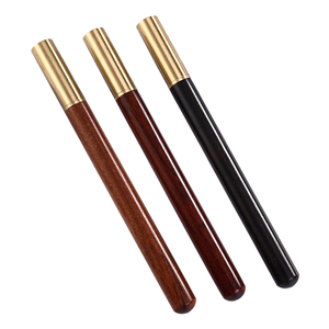 Ưa Thích Bút Rắn Gỗ Cổ Điển Brass Con Lăn Bút Với Coustomised Logo Con Lăn Bằng Gỗ Bóng Bút - Product Image 6