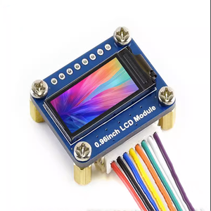 Arduino/ahududu PI 4B ile uyumlu 0.96 inç renkli LCD genişleme modülü IPS ekran SPI arayüzü