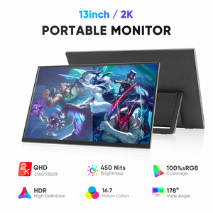 13.3 15.6 17.3 inch 4K 2K 144Hz thinnest touch screen portable <strong>computer</strong> gaming <strong>Monitors</strong> with Type-C USB for Laptop Pc Mobile - Product Image 6