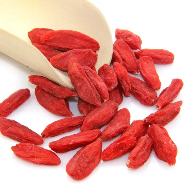 Il miglior 100% Ningxia wolfberry frutta secca baie de goji