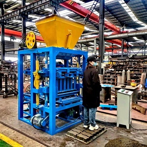 Blocco cavo di cemento automatico in vendita fornitori che costruiscono la linea di produzione della macchina per la formatura di mattoni fissi idraulici della sabbia della macchina - Product Image 5