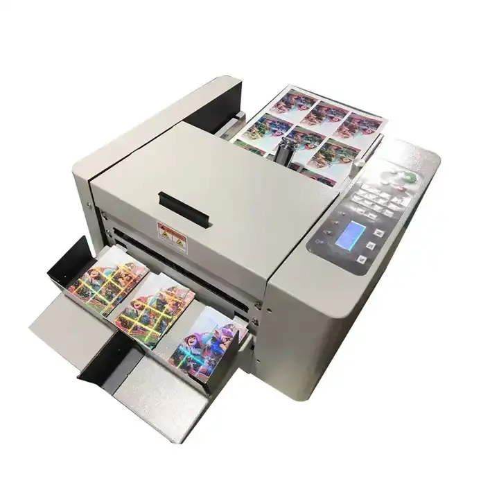 Cortador de tarjetas automático a precio de fábrica, cortador de tarjetas de papel fotográfico de papel de 400g/m2, a precio de fábrica