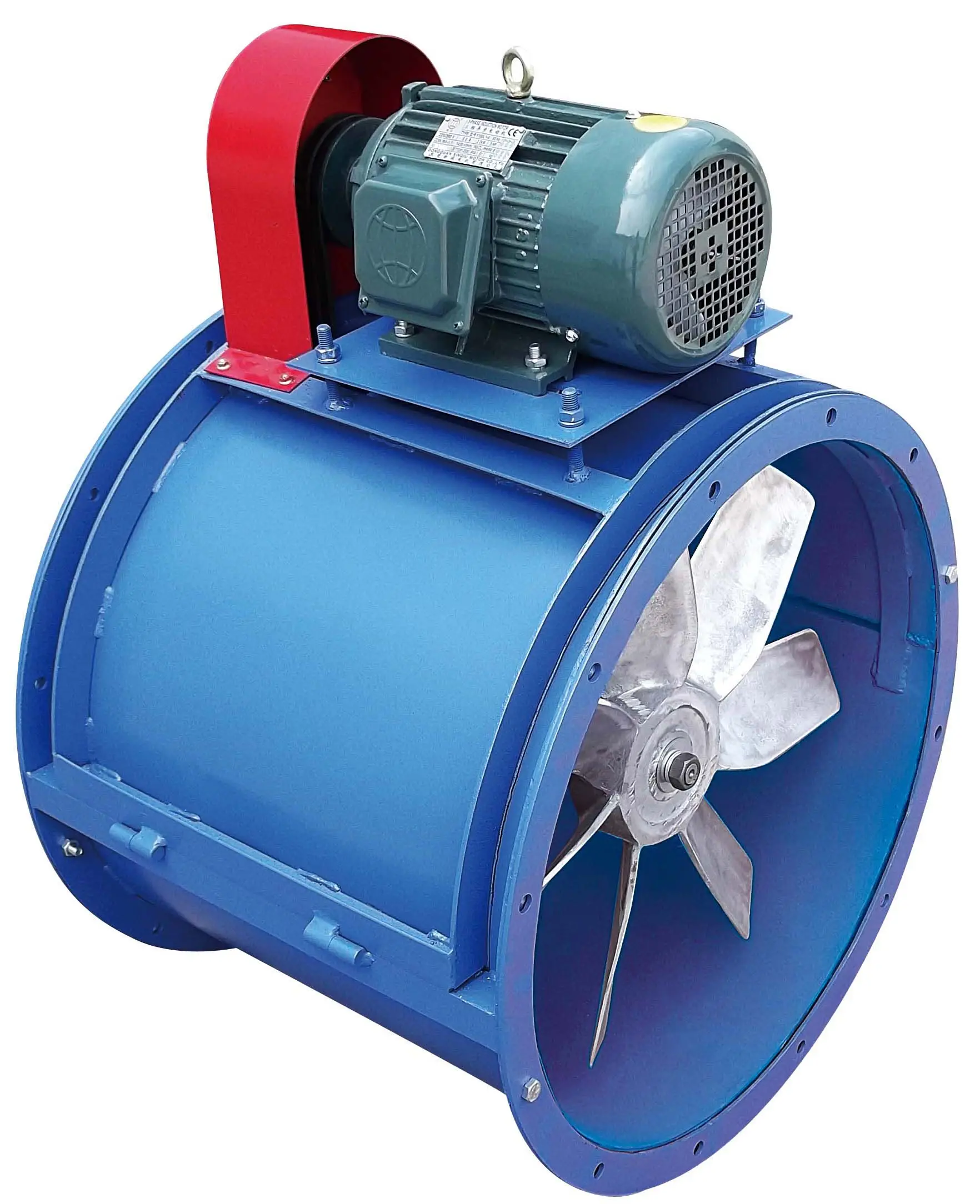 Ventilación Industrial de gran flujo de aire, ventilador de escape profesional de alta eficiencia, ventiladores de flujo axial