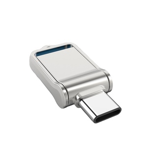 OTG USB 2.0フラッシュドライブデュアルインターフェースタイプC 3.0高速カスタムロゴPendrive 32GB実容量ギフト包装箱付き - Product Image 1