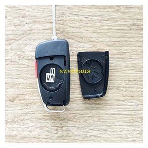 Audi 3 + 1ボタンリモートキーシェルロゴなしHU66カーキーアクセサリースマートキー交換 - Product Image 4