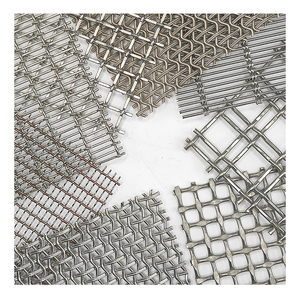 Metall dekorative Draht geflecht Edelstahl glatt gewebte Draht geflecht Sieb Trennwand Dekoration Mesh mit kunden spezifischer Leistung - Product Image 1