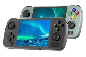 Anbernic RG405M อลูมิเนียมแอนดรอยด์แบบมือถือรองรับเกมคอนโซลมือถือแบบย้อนยุค Arcade NGC Wii - Product Image 2