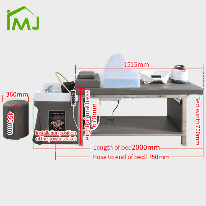 Moxibustion Shampoo Bed 605