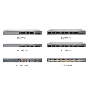 Juniper EX2300-48Tスタッカブルイーサネットスイッチ (PoE QoS SNMP VLAN付き) 1年間の保証2G/4G容量新品ですがジュニパースイッチにあります - Product Image 1