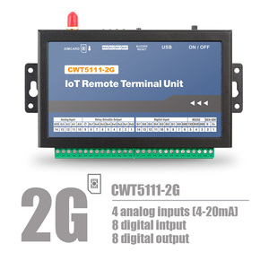 CWT5111 8DI 4AI 8DO Gsm Gprs 4g Wi-Fiリモートデータ収集モジュールRtuモデムサポートM2Mアプリケーション - Product Image 2