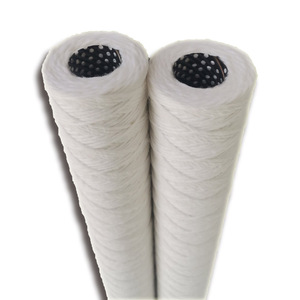 Cartucho de filtro de agua esqueleto Pp industrial Elemento de filtro de sedimentos enrollado con polipropileno - Product Image 4