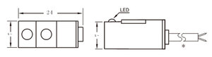 Sensor magnético de proximidad RE RN RP D N P, sensor de proximidad AC/DC5-220V2-wire - Product Image 2
