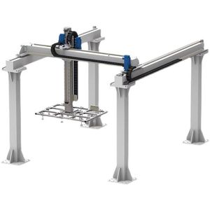 Sistema di carico e scarico automatico personalizzato che impilano il manipolatore pneumatico della capriata per la movimentazione del materiale - Product Image 4