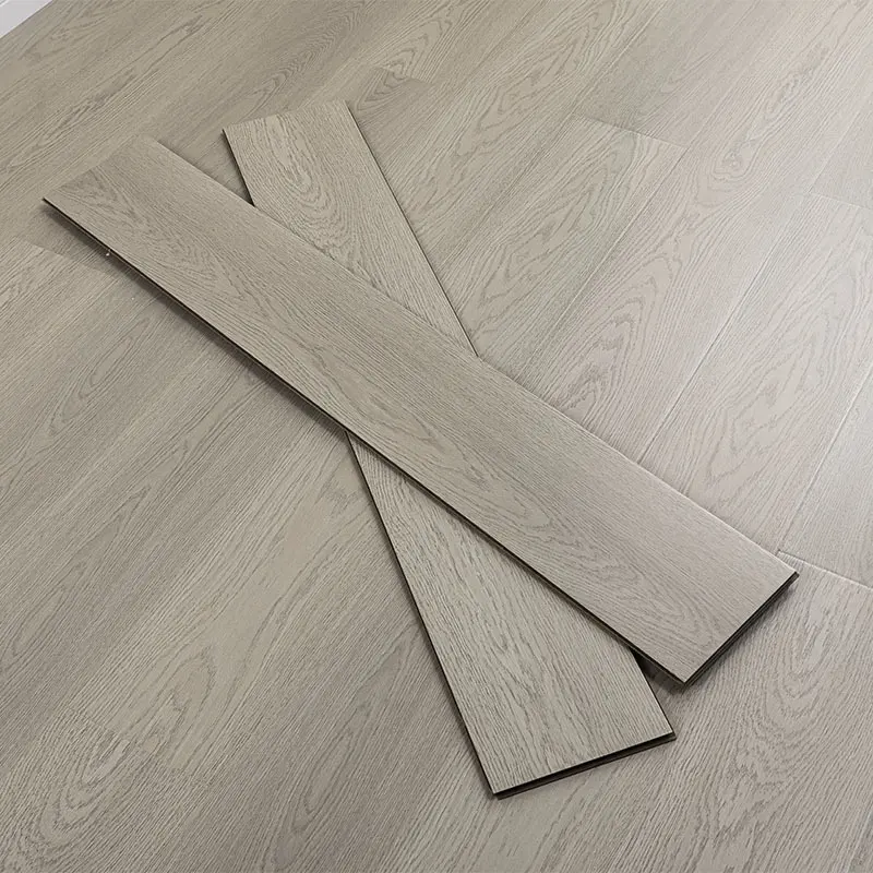 Prezzo economico 8mm o 12mm HDF AC3 AC4 pavimento in laminato grigio impermeabile per pavimenti in legno