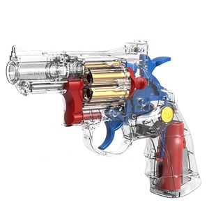 Transparent 357 ZP5 <strong>Revolver</strong> Soft Bullets Pistol Gun Toy EVA Foam Dart Blaster Bullet Guns Shell Ejecting Toy Gun Weapon Model - Product Image 1