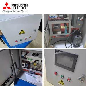 Progettazione professionale di automazione del touch screen di Mitsubishi PLC programmazione della produzione del quadro di controllo della pompa della ventola dell'inverter - Product Image 2