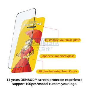 OEM bảo vệ màn hình bán buôn tùy chỉnh 9H 2.5D Tempered Glass bảo vệ màn hình điện thoại di động bảo vệ - Product Image 5
