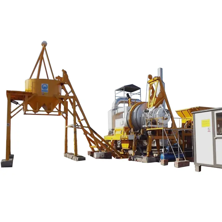 Easy Operation Mini Mobile Asphalt Plant Asphalt Producing Equipment