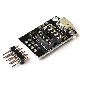 Pluggable Development Board For ATtiny13A/ATtiny25/ATtiny45/ATtiny85 Programming Editor Micro Usb Power Connector - Product Image 3