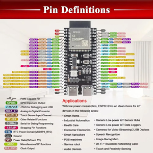 ESP32-S3 scheda di sviluppo WiFi BT 16MB Flash 8M PSRAM 44pin Type-C per Arduino IDE compatibile ESP32-S3-WROOM1 modulo N16R8 N8R2
