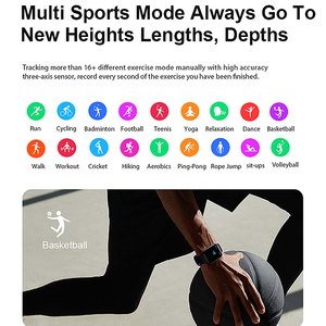 J-STYLE 2113A Latest <strong>Tracking</strong> Smartwatch Genuine Large Dial Monitor Digital Wrist Smart Watch with Mobile App for Men Kids 2024 - Product Image 4