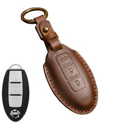 3-key trunk lock brown