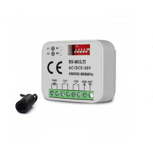 รีโมตควบคุมระยะไกล280-868MHz RX รีโมทประตูโรงรถเครื่องส่งสัญญาณ1ช่อง - Product Image 6