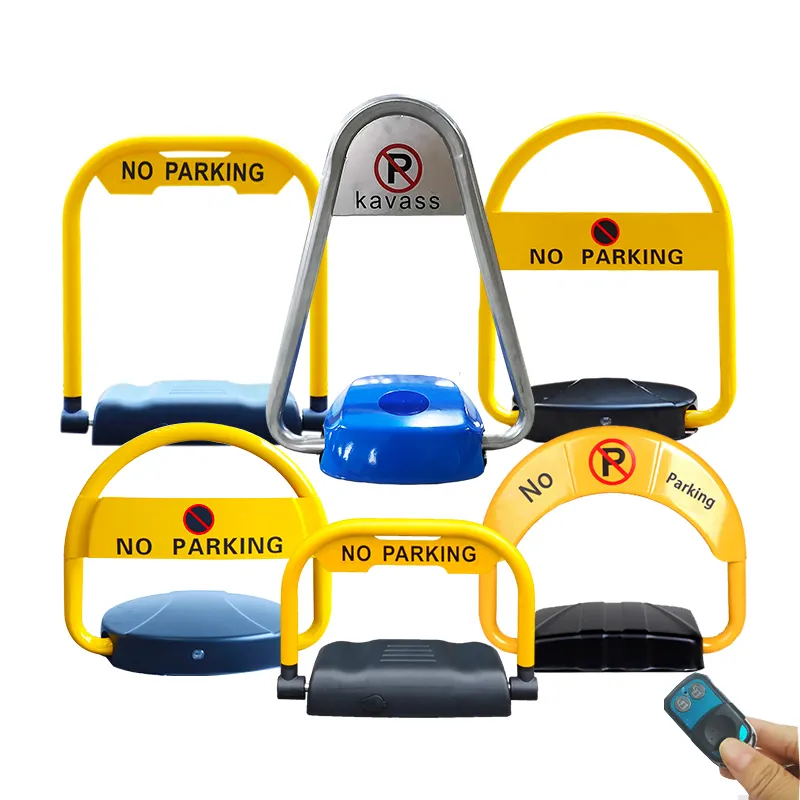 Factory Outlet Yellow Electric Personal lockable Automatic Remote Controlled Car No Parking Lot Space Raising Barrier