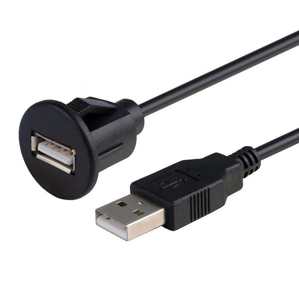 Удлинительный кабель для автомобильного разъема USB 2,0, 30 см
