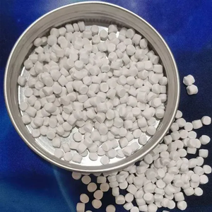 เม็ดพลาสติกสำหรับนำกลับมาใช้ใหม่สีแดงเม็ดพลาสติกโพลีเอทิลีน HDPE - Product Image 1