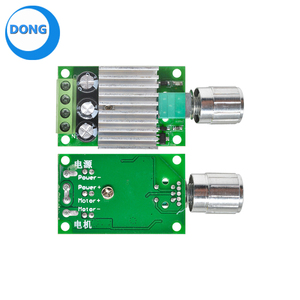 PWM DC 12V 24V 10A regolatore di velocità del motore DC regolatore di velocità ad alta potenza/controllo della temperatura/interruttore di oscuramento - Product Image 2