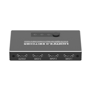 High Quality 3-in-<strong>1</strong> Out 8K 60Hz for <strong>HDMI</strong> <strong>2</strong>.<strong>1</strong> <strong>Switch</strong> 3*<strong>1</strong> High Speed HD Metal Case Video Splitter &amp; Converter Gray - Product Image 4