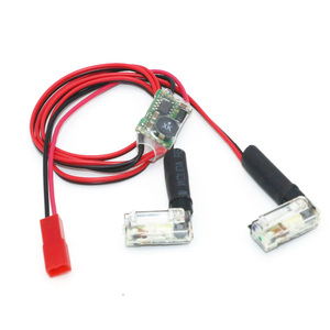 1 adet Xenon gece flaş ışığı otomatik güç girişi 5V veya 5V ~ 26V geniş voltaj RC Multicopter için - Product Image 2
