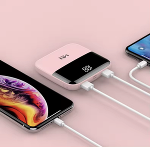 Mini banco de energía de alta calidad de 10000mAh, carga rápida, resistente al agua, plástico ABS, tipo C, modelo de tendencia de salida de entrada - Product Image 5