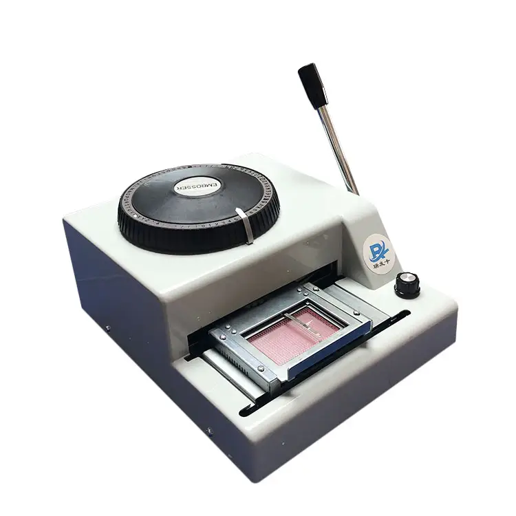 Suzhou High Quality Embosser for Write Word and Number on the PVC Plastic Card