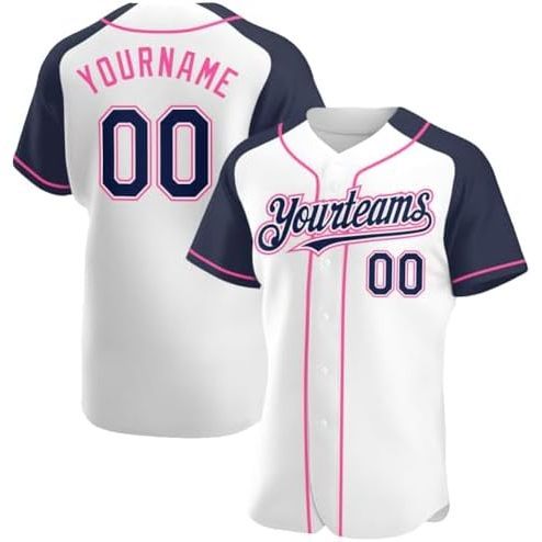 Raglan Sleeves Stylewhite Navy Pink