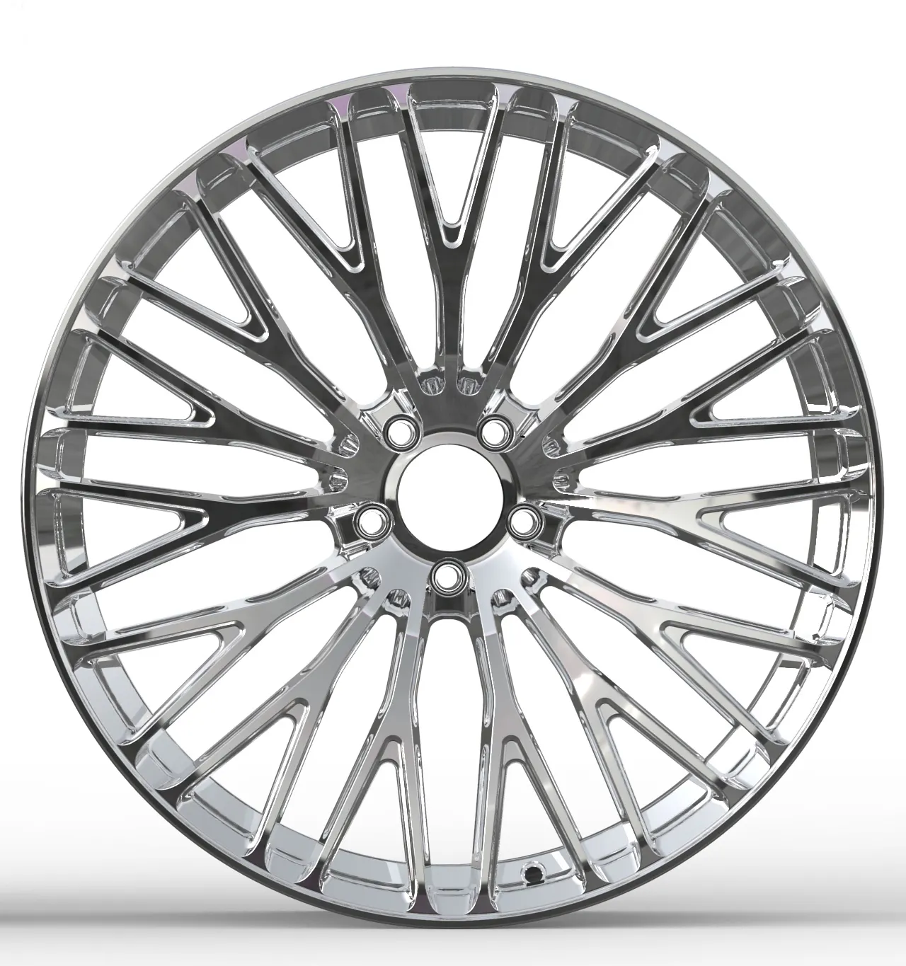 Chất lượng cao tùy chỉnh giả mạo bánh xe 22 23 24 inch vành đánh bóng mạ crôm bánh xe cho Mercedes GLS cho phạm vi Rover Bentley LX570