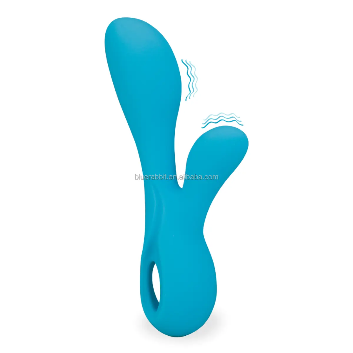 BlueRabbit نمط أرنب أزرق هزاز بالجملة G-Spot هزاز ألعاب جنسية قابلة لإعادة الشحن سيليكون أرنب وردي فيبي