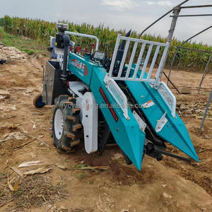 高性能农业迷你玉米收割机25Hp柴油机1排带料斗的玉米收割机 - Product Image 3