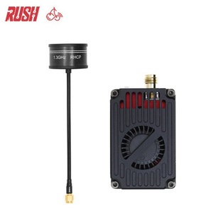 Rushfpv 1.3g 4W เครื่องรับส่งสัญญาณภาพแบบแอนะล็อก V2โมดูลพลาสติก FPV โมเดลเครื่องบินอุปกรณ์อัพเกรดกรอบ - Product Image 4