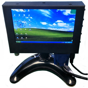 12V-24V5インチ小型PCモニターTFTLCDミニコンピューターディスプレイ産業用メタルシェルカラーディスプレイ画面VGA/BNC/AVビデオ入力 - Product Image 2