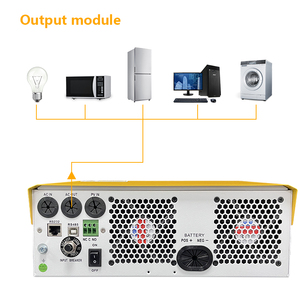 SUYEEGO 5.5kW逆变器MPPT 80A 500VDC光伏输入220VAC 48v可并联12PCS功能5500W单相混合太阳能逆变器 - Product Image 5